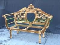 Gambar SOFA PADI ISEN 2 DUDUKAN KAYU JATI SOFA PELAMINAN SOFA TAMU UKIRAN dari Dermaga Dekorasi jepara undefined 3 Tokopedia