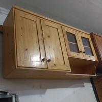 Gambar kitchen Set Kayu Jati Belanda Custom / Rak Penyimpanan Alat Dapur - P170 L45 T60 dari Vezmebel undefined 2 Tokopedia