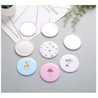 Gambar Cermin Bulat Karakter Kaca Cermin Make Up Mini Kaca Travel size Motif dari logicsmart undefined 2 Tokopedia