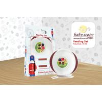 Gambar Peralatan Makan Bayi Feeding Set Baby Scots - 006, putih dari Ayani Babyshop undefined 4 Tokopedia
