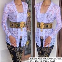 Gambar Kebaya bali | kebaya jadi sofia | kebaya bali modern - Kuning sandat, XXL dari anisstore33 undefined 3 Tokopedia