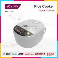 Gambar Kirin KRC-720D Digital Rice Cooker 2 Liter Stainless White dari Home Electro undefined 1 Tokopedia