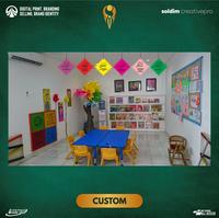 Gambar ASMAUL HUSNA CUSTOM HIASAN SEKOLAH TK , MADRASAH, KAMAR - SOLDIMPRO - 10 x 10 cm, 1 Muka dari soldim.creativepro undefined 3 Tokopedia