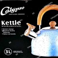 Gambar CALYPSO 493~3L Water Kettle 3 Liter Teko CERET Stainless Warna dari Xll Yoss undefined 3 Tokopedia