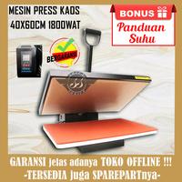 Gambar Mesin Press Kaos 40 x 60 Teflon / 40x60 / High Pressure / Murah / Kuat - High Pressure  dari Salon Sablon undefined 2 Tokopedia