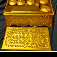 Gambar tepak sirih adat gold bahan adat dari Rerezeze online shop undefined 3 Tokopedia