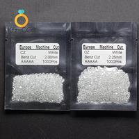 Gambar Size kecil Cubic zirconia AAAAA Europe Quality Bulat Diamond Cut - 1.75mm(1000pcs) dari KFZ Permata undefined 4 Tokopedia