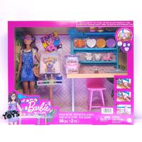 Gambar Barbie Relax & Create Art Studio with Barbie Doll Playset dari PasarToys undefined 1 Tokopedia