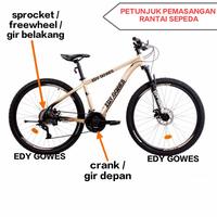 Gambar Rantai sepeda 6 speed / 7 speed - PACIFIC dari Edygowes undefined 4 Tokopedia