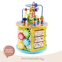 Gambar beilaluna Treasure Box Activity Cube Mainan Aktivitas Bayi Anak Balita dari onebaby shop undefined 5 Tokopedia