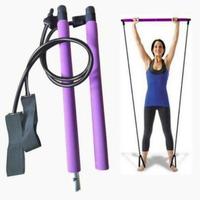 Gambar Stick Bar Tali Stretching Alat Pilates Tube Yoga Fitness Gym dari HellowMall undefined 5 Tokopedia