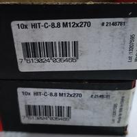 Gambar HILTI CHEMICAL ANCHOR ROD HIT-C 8.8 M12 x 270 mm #2148781 dari Baut Stainless Indonesia undefined 1 Tokopedia