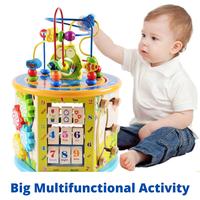Gambar beilaluna Treasure Box Activity Cube Mainan Aktivitas Bayi Anak Balita dari onebaby shop undefined 1 Tokopedia