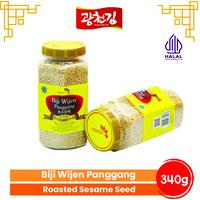 Gambar KC. BIJI WIJEN PANGGANG / SESAME SEEDS ROASTED 340g dari Kwangcheon Kim Indonesia undefined 2 Tokopedia