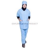 Gambar BAJU OK LENGAN PANJANG TOYOBO | BAJU JAGA SCRUB MEDIS dari Explore Store Project undefined 5 Tokopedia