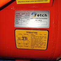 Gambar kompresor compressor angin shark 1/2 hp + motor fetch (auto) second dari tbandalas undefined 3 Tokopedia