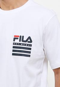 Gambar FILA Kaos Pria Filtrie - White - M dari FILA Official Store undefined 3 Tokopedia