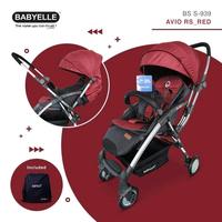 Gambar Stroller BabyElle Avio RS 0+month - Red dari Clemen Baby Shop undefined 4 Tokopedia