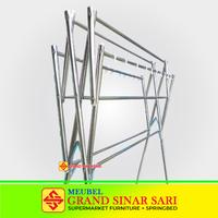 Gambar jemuran baju stainless jumbo 180 cm dari GRAND SINAR SARI undefined 3 Tokopedia