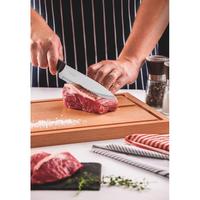 Gambar Pisau Tramontina - Plenus 8 Inch Chef Knife Black (Blister) dari Home Cantik undefined 3 Tokopedia