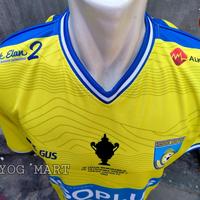Gambar JERSEY GRESIK UNITED FC HOME 2022 / 2023 LIGA 2 KUNING PRINTING LOKAL - XL, Dry Fit dari REYOG MART undefined 2 Tokopedia
