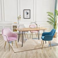 Gambar Kursi Cafe makeup hotel dinning living bedroom luxury chair nordic - Baby pink dari Violettsky undefined 5 Tokopedia