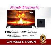 Gambar led tv polytron 43 soundbar (PLD-43BV1558) dari Aisyah Electronic undefined 1 Tokopedia