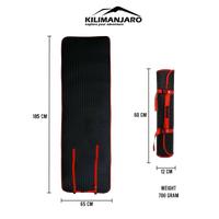 Gambar Matras Kilimanjaro Spon Tebal - Matras Tebal Kilimanjaro 4-5 mm - Hitam dari Kilimanjaro Outdoor undefined 3 Tokopedia