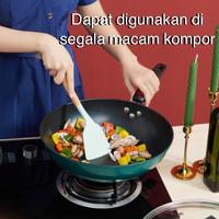Gambar [Cuci Gudang] ES Wajan Wokpan Teflon Serbaguna Dengan Lapisan Tahan Karat & Gores dari ES Indonesia undefined 3 Tokopedia
