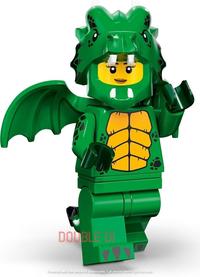 Gambar LEGO Minifigures Series 23 - Green Dragon Costume Minifigure Seri #12 dari Double Di Store undefined 3 Tokopedia