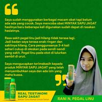 Gambar Minyak Urut Pegal Linu, Nyeri Sendi, Masuk Angin - Minyak Sapu Jagat dari Herbal Solutions undefined 3 Tokopedia