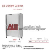 Gambar UR4D SS UPRIGHT CABINET W/ 4 SLIDING DOOR / LEMARI DAPUR STAINLESS dari Aneka Utama Indah undefined 1 Tokopedia
