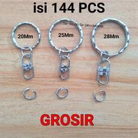 Gambar Ring join putar model gerigi tebal isi 144pcs ring gantungan kunci dari Ter-Murah Se-Jabodetabek undefined 1 Tokopedia
