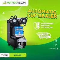 Gambar Cup Sealer Full Auto With Counter - Mesin Segel Gelas Full Otomatis dari Wiratech Makassar undefined 1 Tokopedia