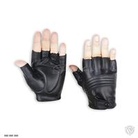 Gambar Sarung Tangan half finger. Sarung tangan Kulit motor Retro - Hitam, M dari Ib-Leather.id undefined 1 Tokopedia