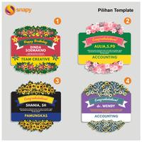 Gambar PAPAN UCAPAN KARANGAN BUNGA MINI WEDDING MENINGGAL ULANG TAHUN ANNIVER - 1 dari Snapy undefined 2 Tokopedia