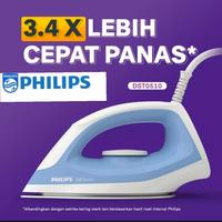 Gambar SETRIKA PHILIPS DST0510 / DST 0510 [350 WATT / ANTI LENGKET] 100% ORI - Biru dari VIDSTORE BEKASI undefined 2 Tokopedia