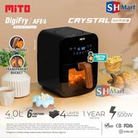 Gambar Air Fryer Mito Crystal Series AF8 Digital Touch Kaps. 4 Liter (MEDAN) - WHITE dari SHMART ELECTRONIC undefined 2 Tokopedia