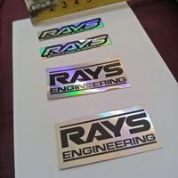 Gambar Stiker mobil rays engineering sport racing hologram laminasi glossy - medium dari richardforklift_NEW undefined 3 Tokopedia