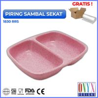 Gambar Onyx, Tempat Sambal Sekat: Melamin, Aman untuk Makanan, Halal, 1830 Polos - Putih dari Onyx Melamin undefined 2 Tokopedia