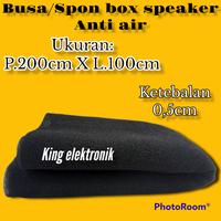 Gambar busa spon box speaker anti air 200x100x0,5cm dari kingelektronik undefined 2 Tokopedia