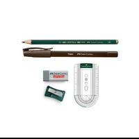 Gambar Paket Ujian Faber Castell Exam Set Standard EBTA SPMB Paket Alat Tulis dari EmpatSekawanBandung undefined 1 Tokopedia
