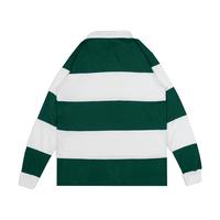 Gambar SMOOTH BASIC Vintage Rugby Polo Shirt - Green White Green dari Smooth Basic official undefined 4 Tokopedia