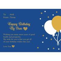 Gambar Custom Card dari Cheriepatisserie undefined 4 Tokopedia