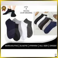 Gambar Kaos Kaki Pendek Alas Kaki Sepatu Stocking Sarung Kaki Berkualitas - Bawah Mata Kaki, Putih dari Allstore PKU undefined 1 Tokopedia