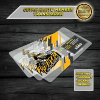 Gambar Custom Kartu Nama Member Pre-Printed PVC Transparant Premium dari Codeshop Indonesia undefined 5 Tokopedia