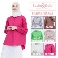 Gambar Kemeja Oversize Wanita Sasie & Nala Katun Toyobo Kualitas Premium dari Ofissio Store undefined 1 Tokopedia