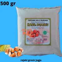 Gambar Tepung BIJI DURIAN Organik kemasan 500 gram dari RejekiGrosirJogja undefined 3 Tokopedia