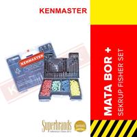 Gambar Kenmaster Mata Bor + Fishr C3001 Bit Drill Combination Box Set 300 Pcs dari Accsupermart undefined 4 Tokopedia