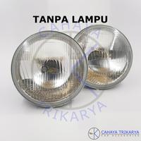 Gambar Head Lamp Lampu Besar Utama Bulat 5 Inch Colt T120 Dolak / 5" Std DEPO dari Cahaya Trikarya Auto undefined 1 Tokopedia